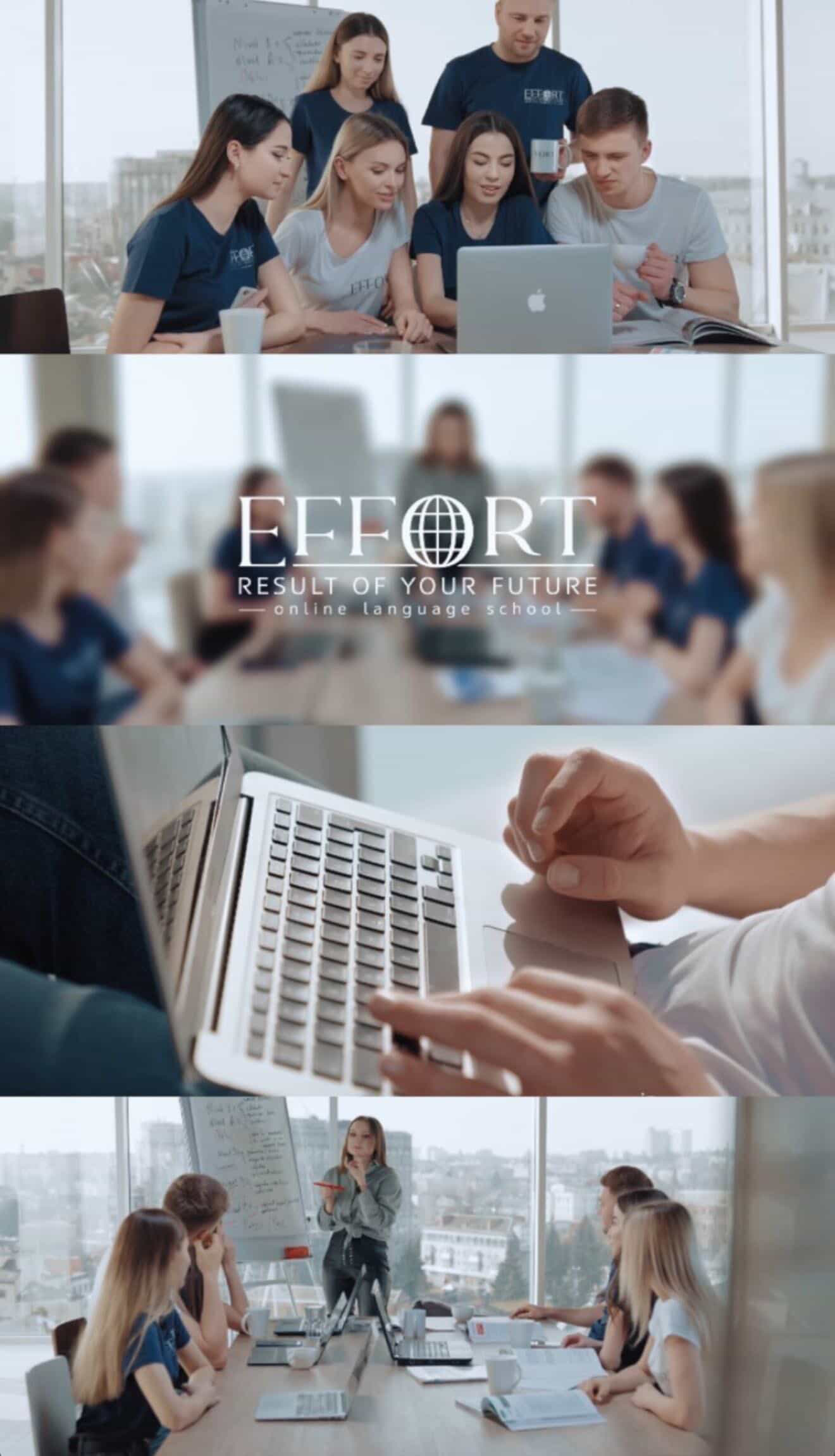 Effort online language school